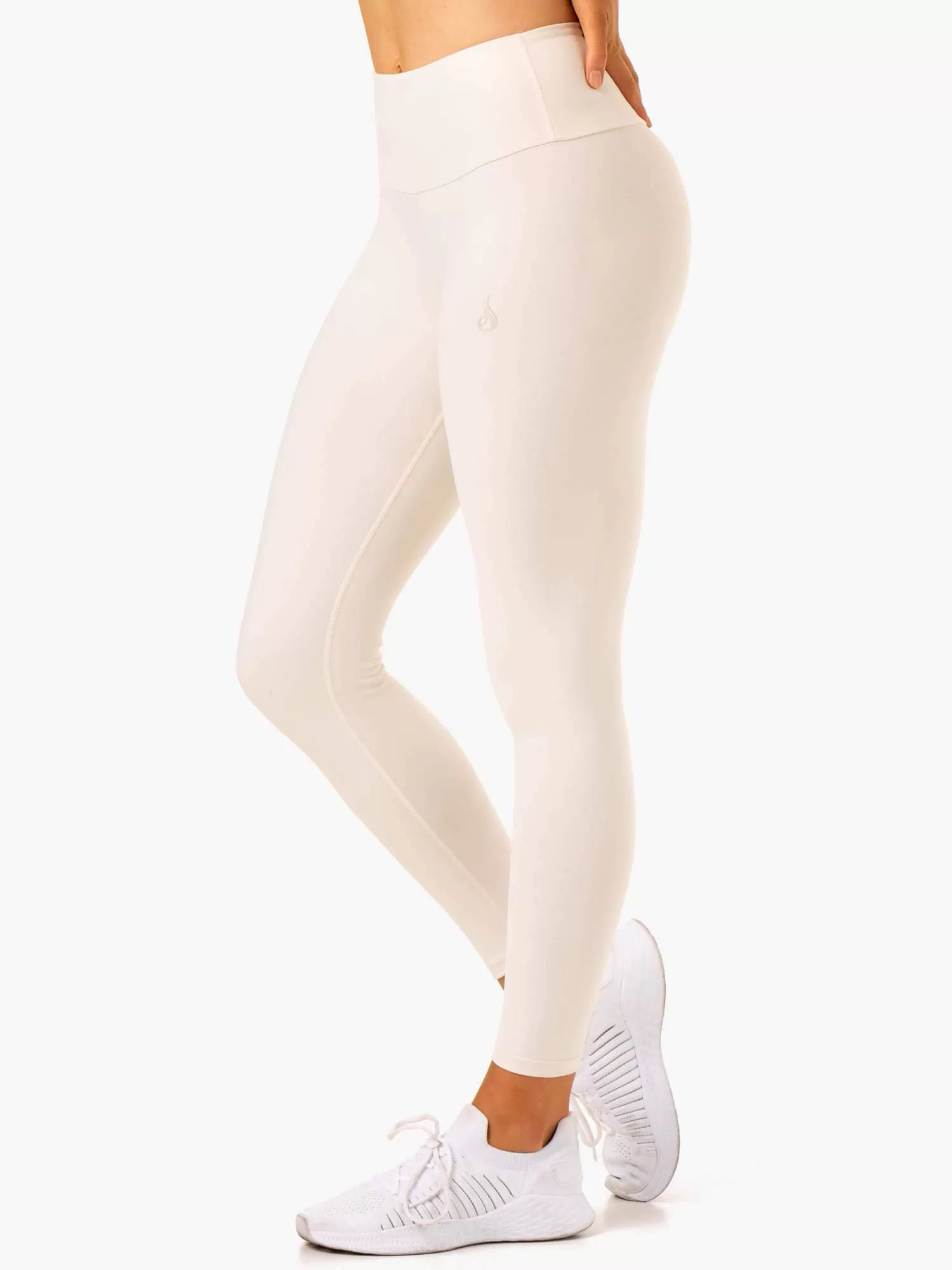 Adapt High Waisted Scrunch Leggings - Ivory