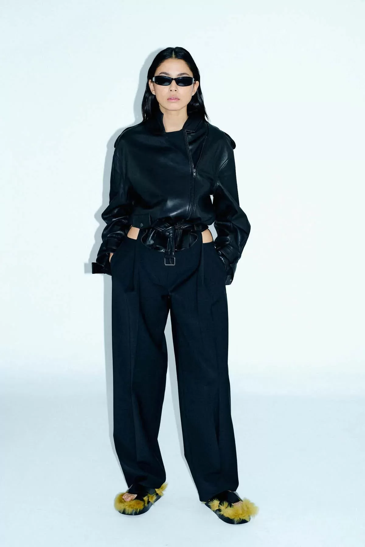 ALMA TAILORED PANT-BLACK