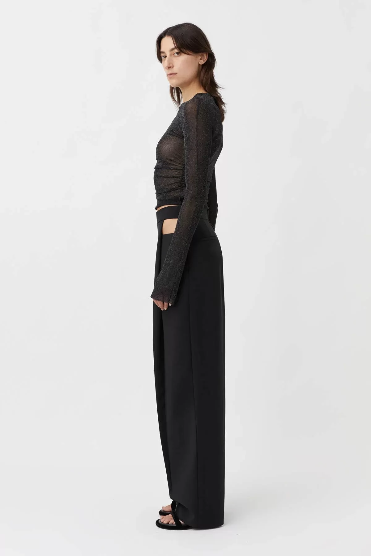 ALMA TAILORED PANT-BLACK