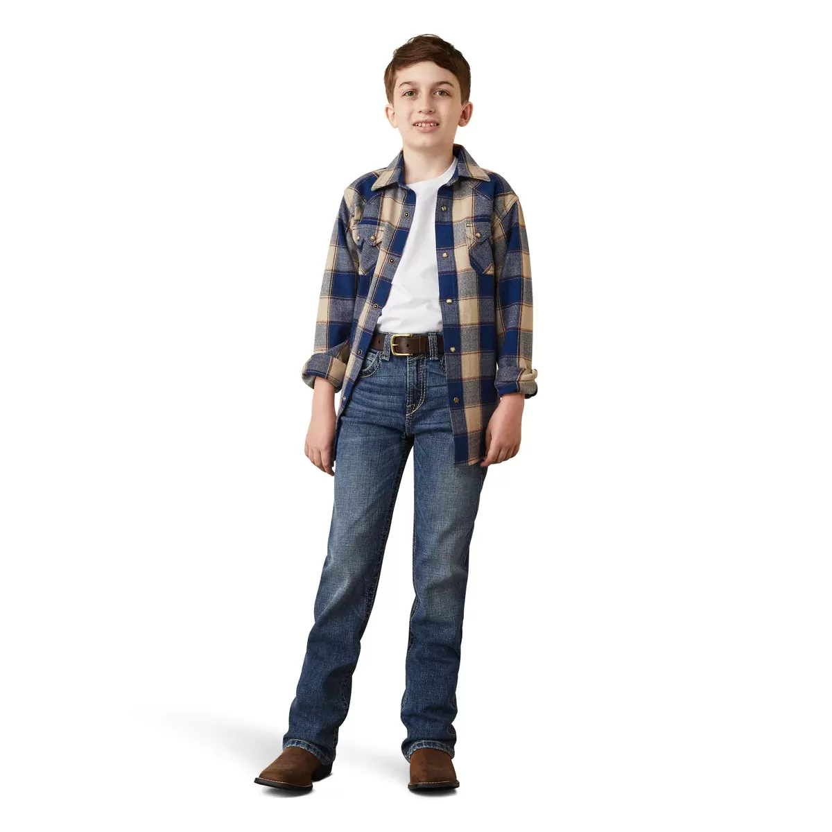 Ariat Boys B4 Boot Cut Graysill Nelson Jean