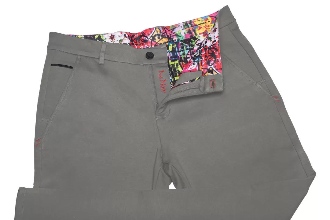 Au Noir Dressy Stretch Pant | Beretta Grey