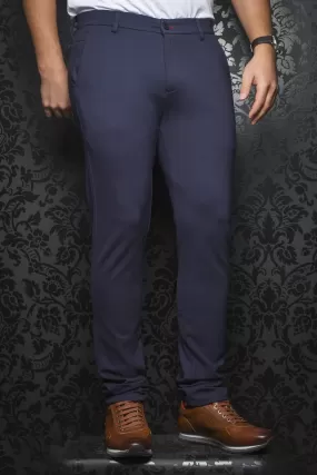 Au Noir Dressy Stretch Pant | Beretta Navy