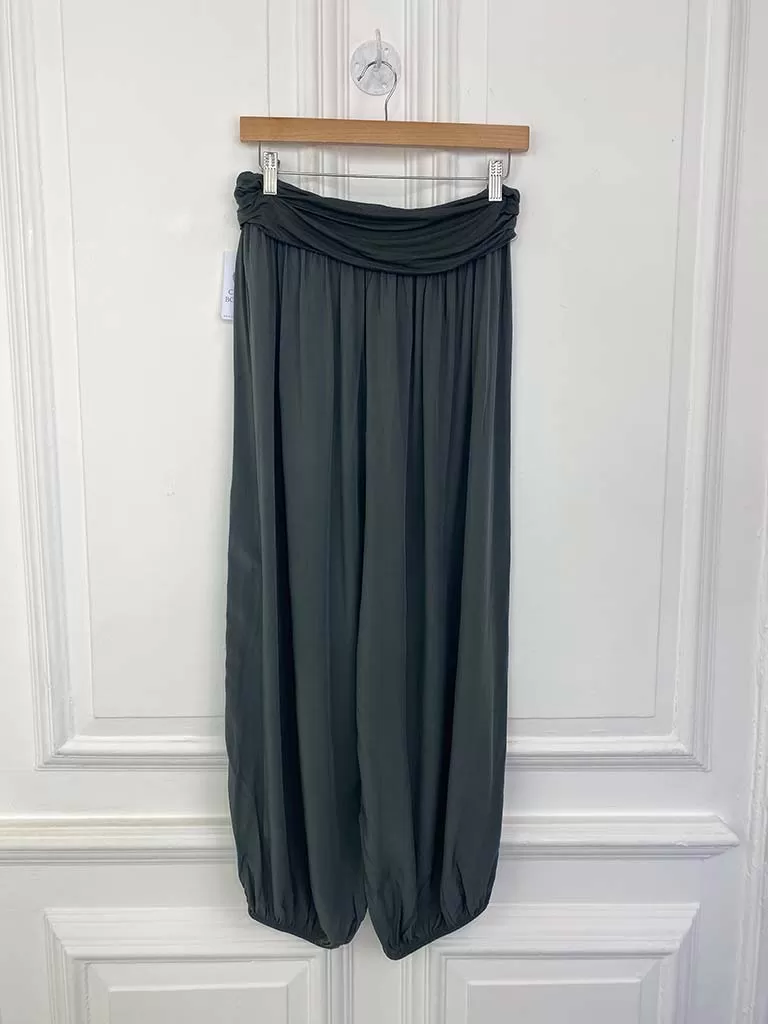 Balloon Trousers - Charcoal