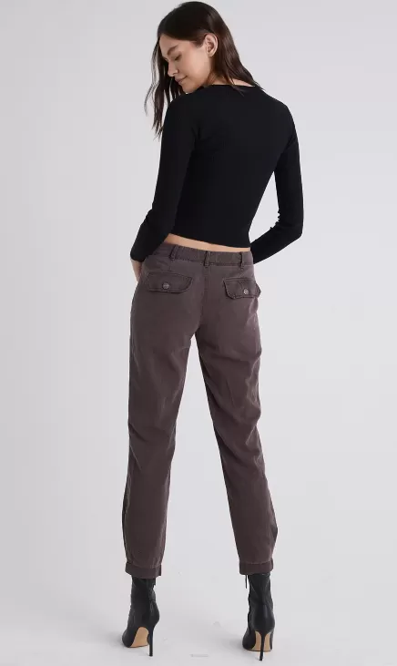 Bella Dahl Charley Pleated Cuff Utility Pant - Final Sale 30% off