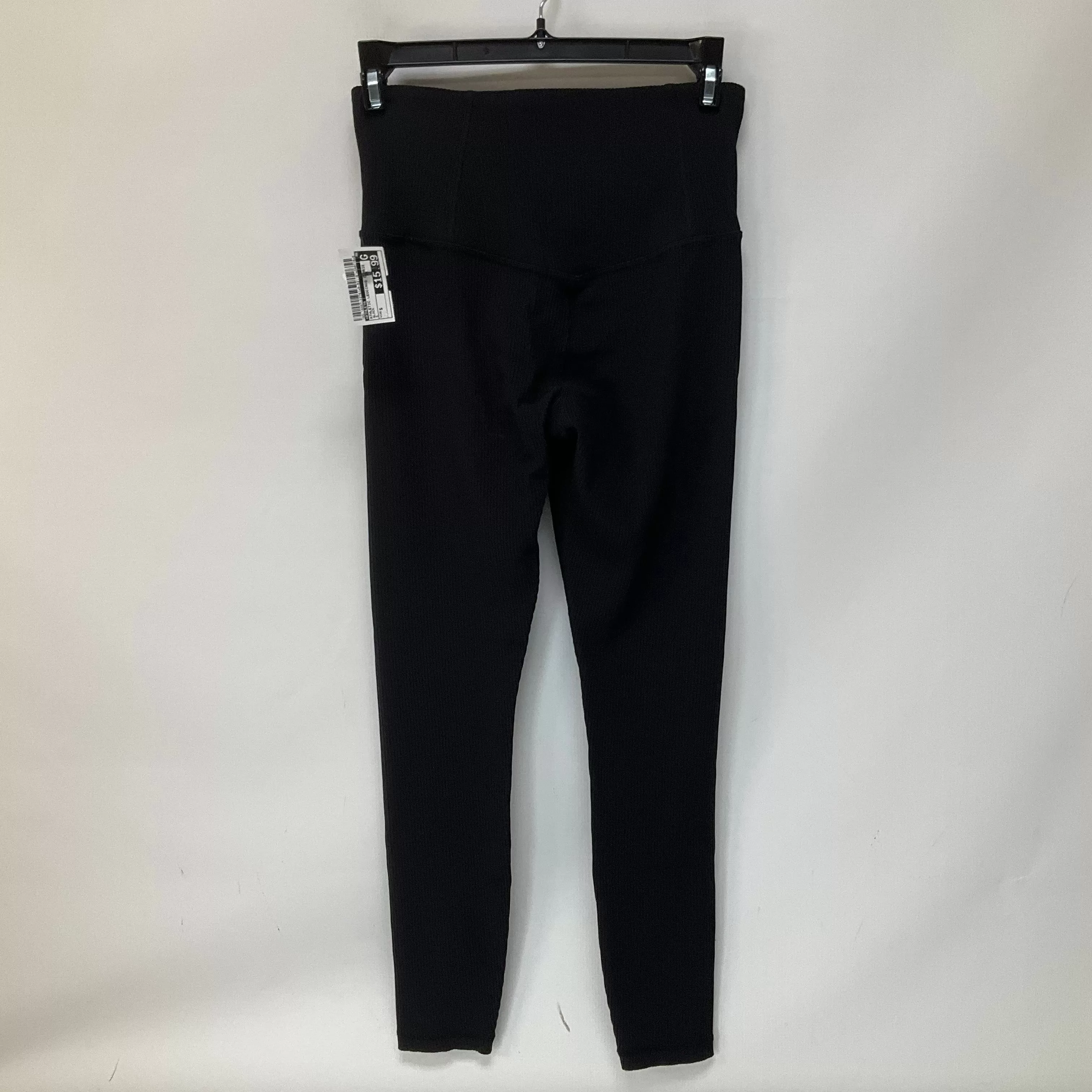 Black Athletic Leggings Capris Athleta, Size S