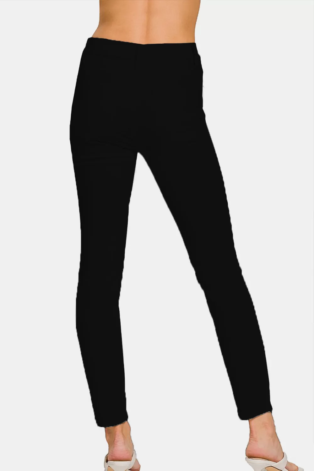 Black Full Size High-Rise Skinny Jeans