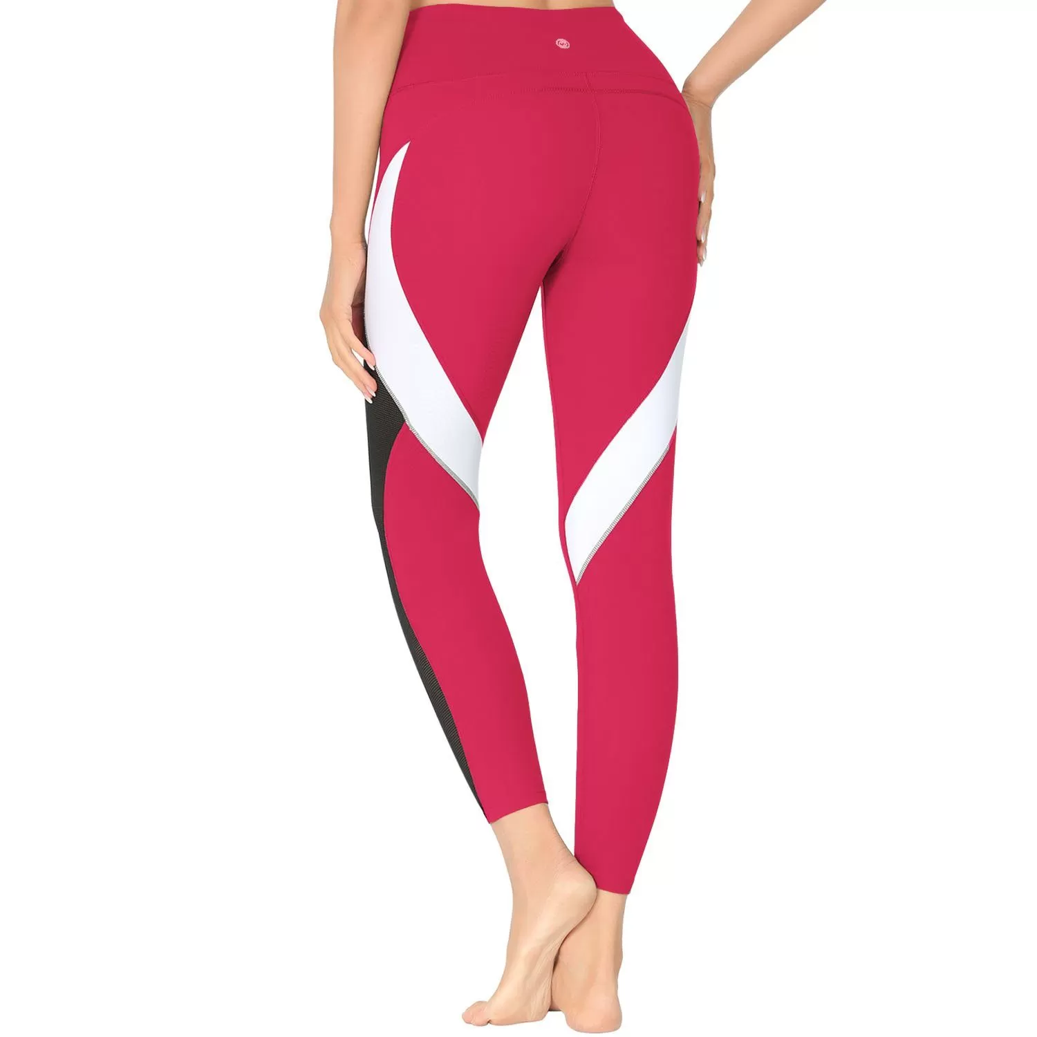 Blocking Mesh Color Leggings