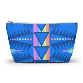 Blue and Pastel Accessory bag