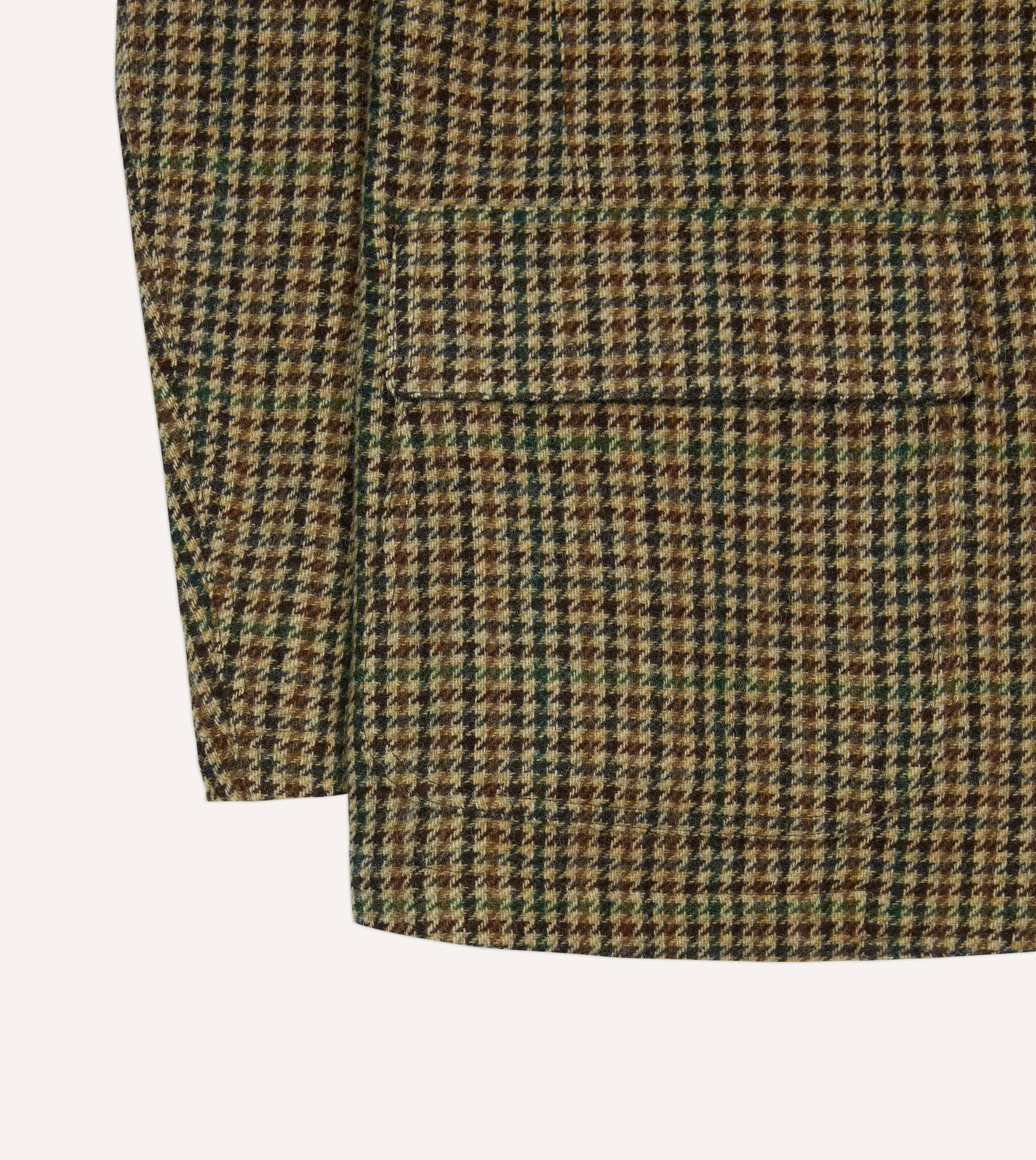 Brown and Green Check Tweed Games Blazer Mk. VII