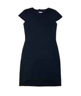 By Debra Girls Navy Open Back Sheath Dress