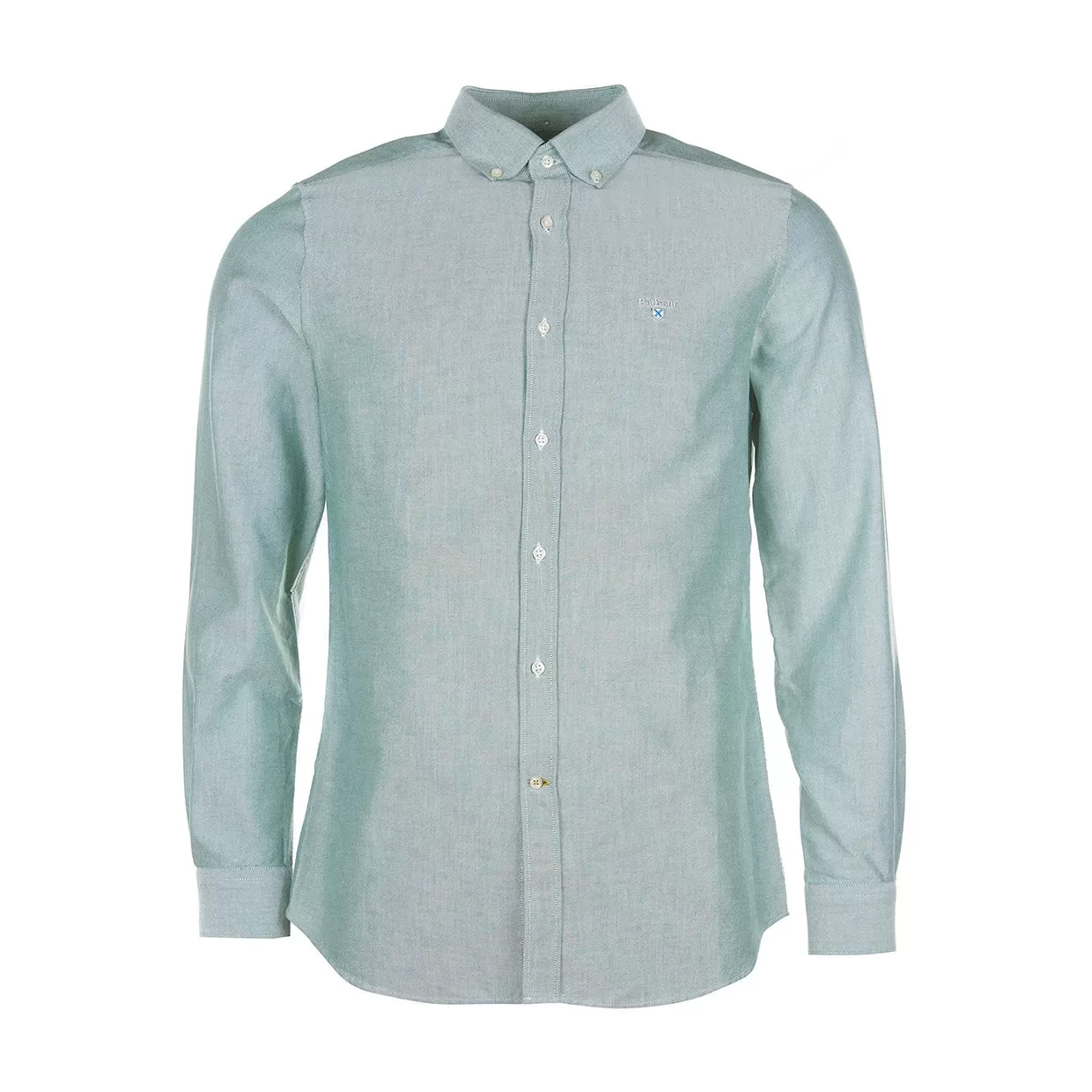 Camicia Barbour Oxford 3 Tailored Verde