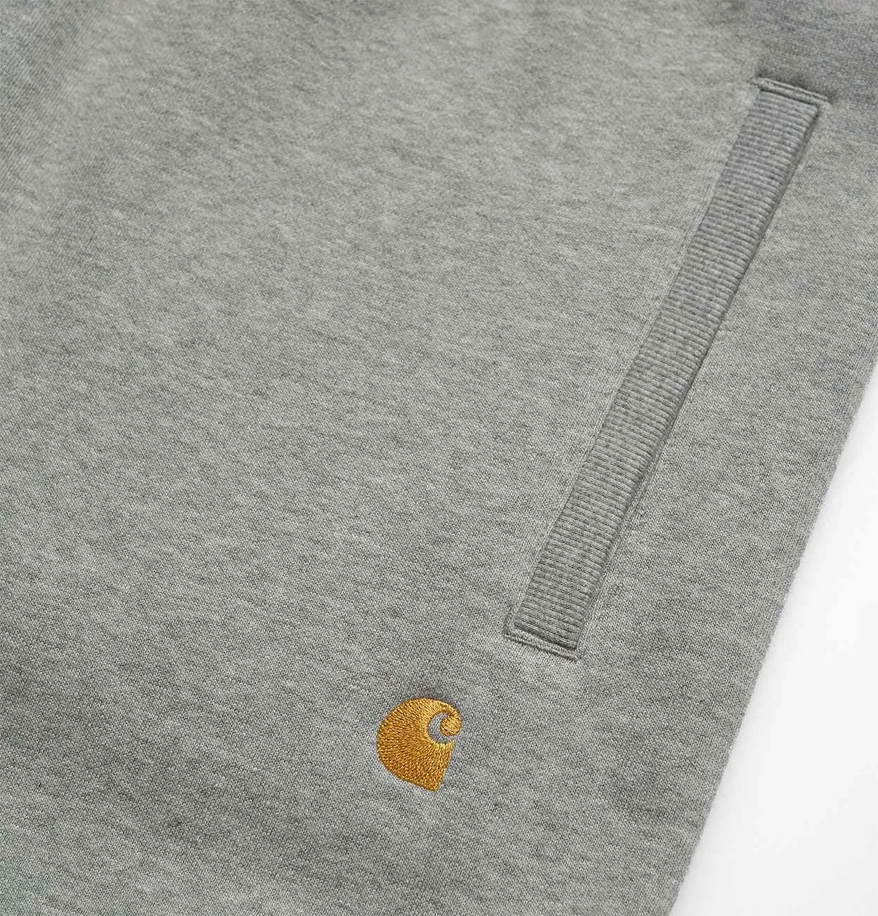 Carhartt WIP Chase Sweat Pant in Grey Heather