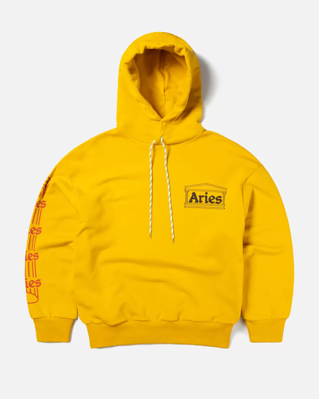 Column Hoodie - Mustard