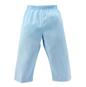 Corduroy Banded Pants - Baby Blue