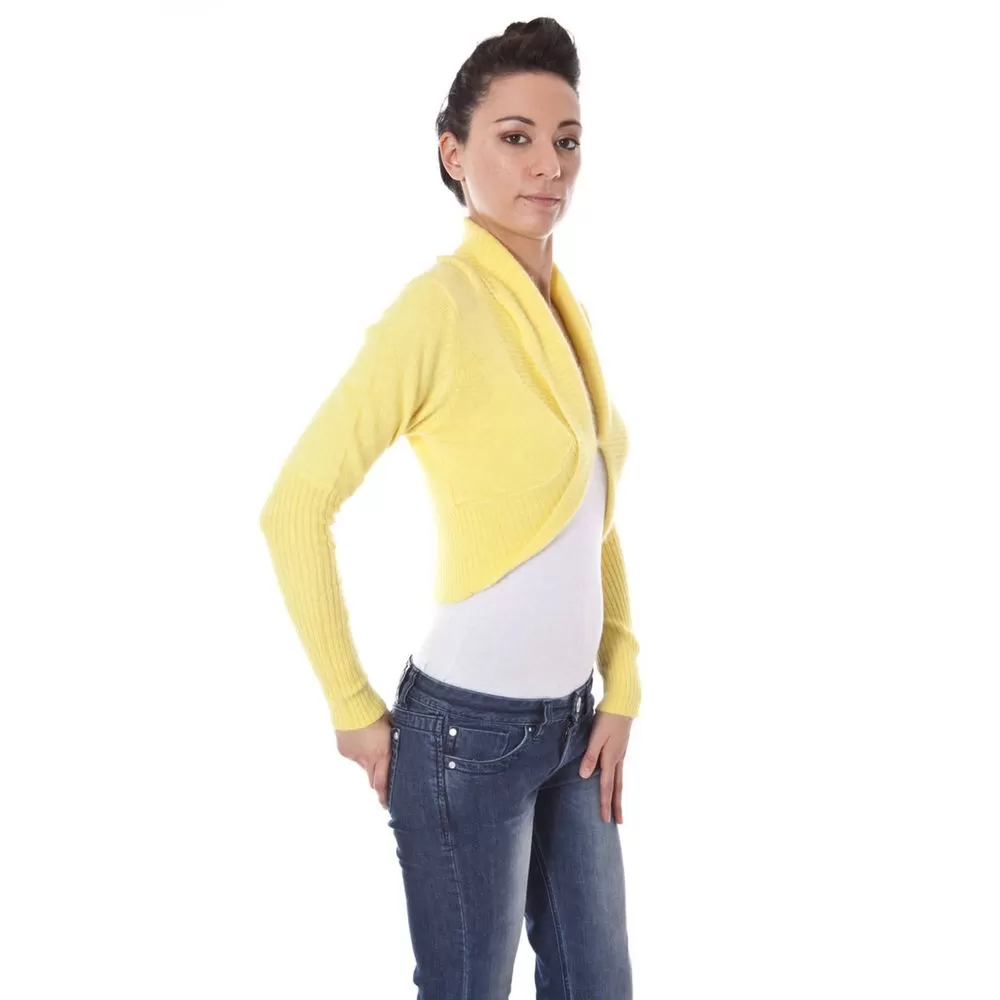 Datch Yellow Wool Women's Sweater