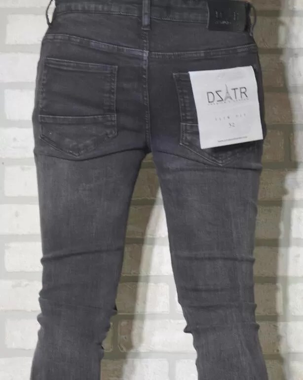 Distressed Super Stretch Denim