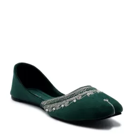 Green Ethnic Khussa L00940006