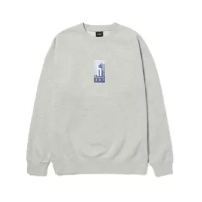 HUF Roads Crewneck Sweatshirt - Heather Grey