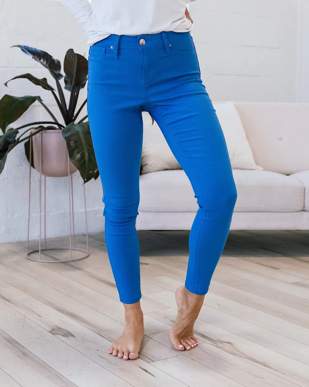 Hyperstretch Skinny Jeans - Blue Bay