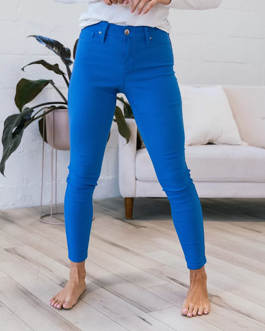 Hyperstretch Skinny Jeans - Blue Bay