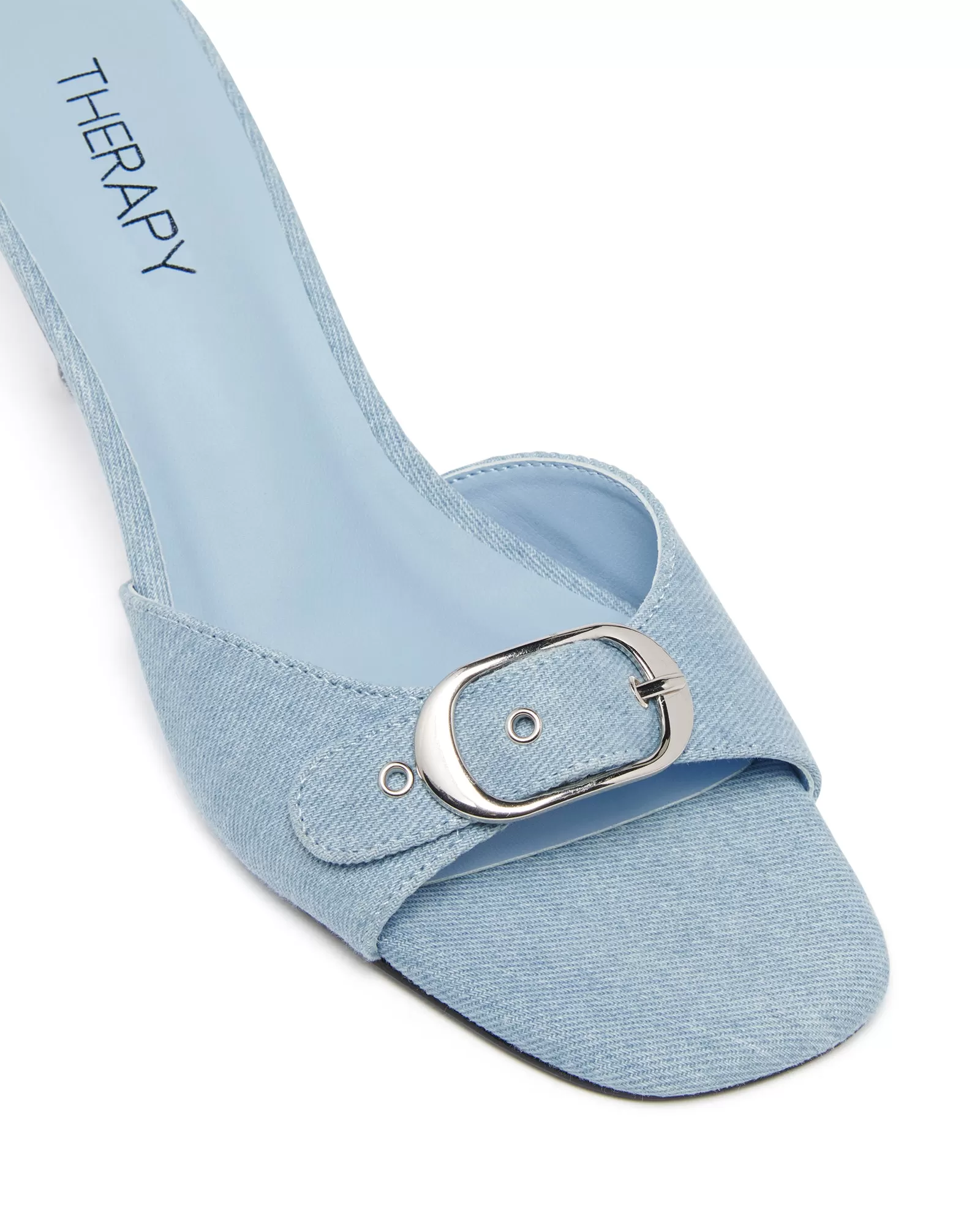 Jaden Heel Blue Denim