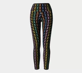 Linear Kaleidoscope Yoga Leggings