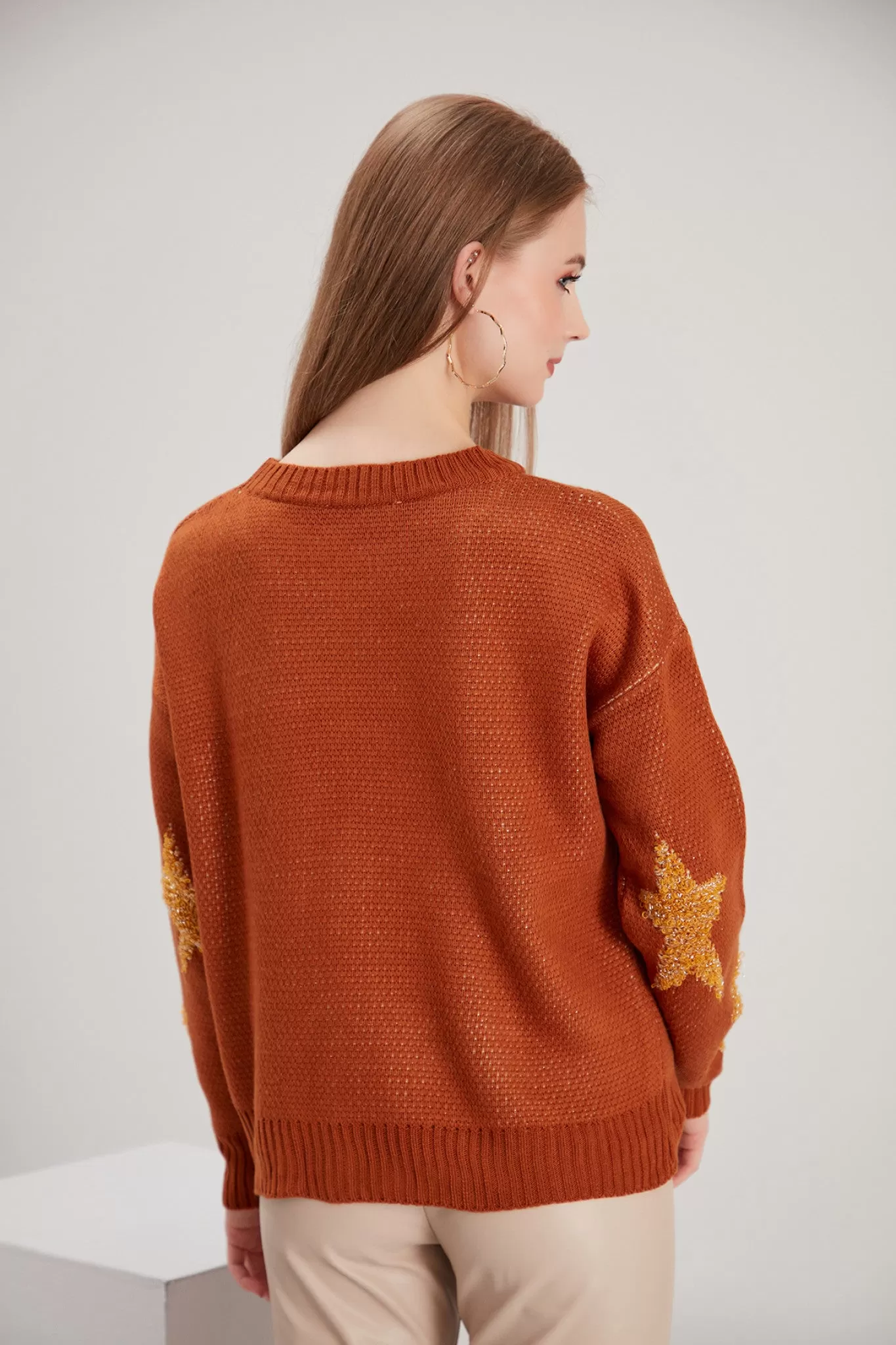 Love And Joy London Colourful Star Jumper Knitwear