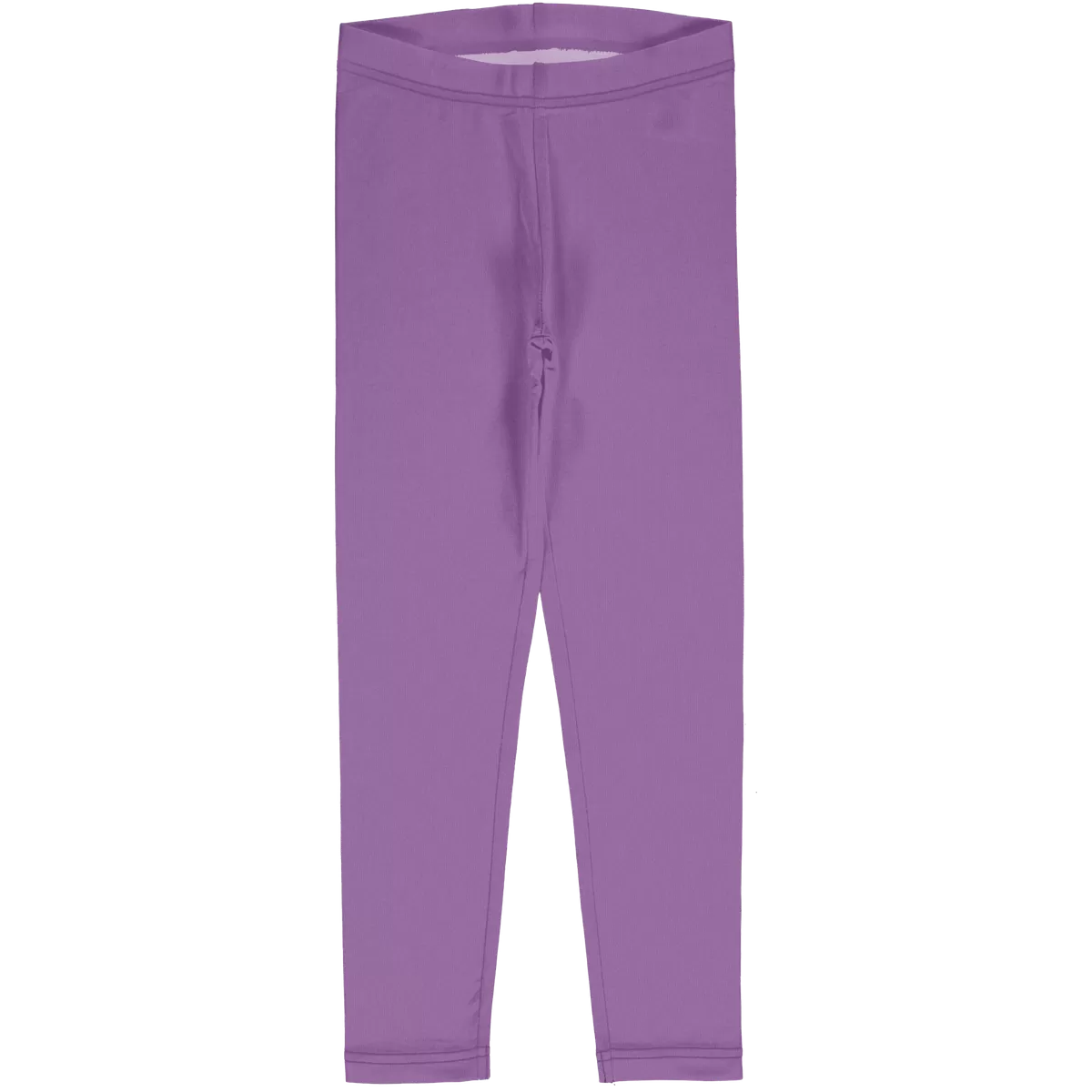 Maxomorra Purple Organic Cotton Solid Leggings