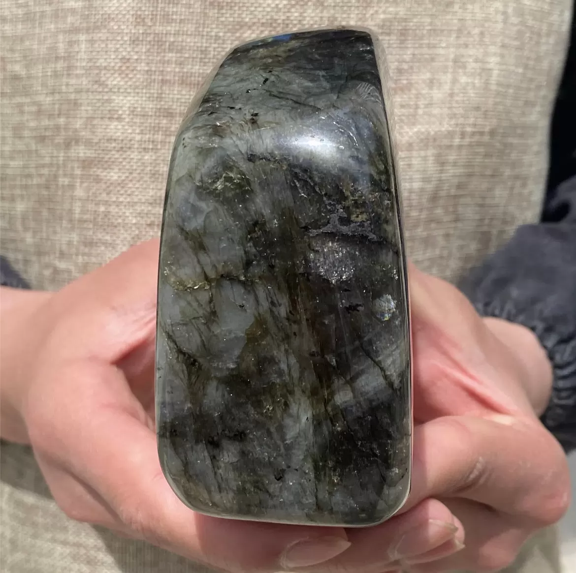 Natural Spectrolite Raw Gemstone Labradorite