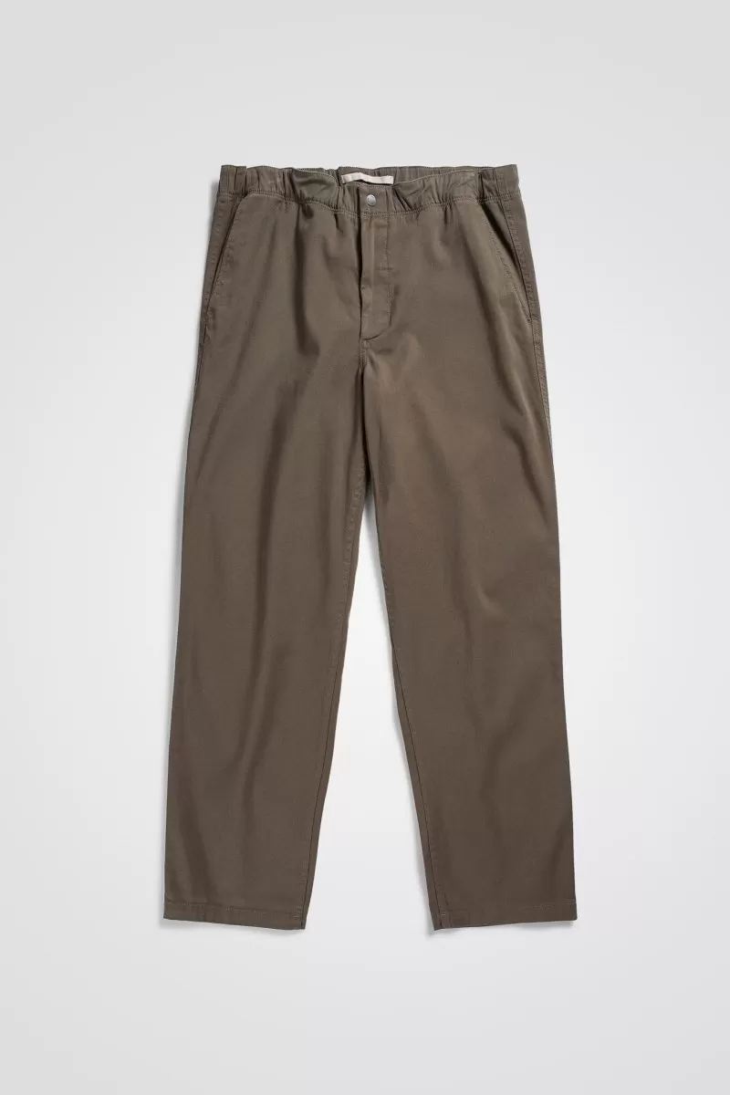 Norse Ezra Relaxed Twill Trouser Ivy green