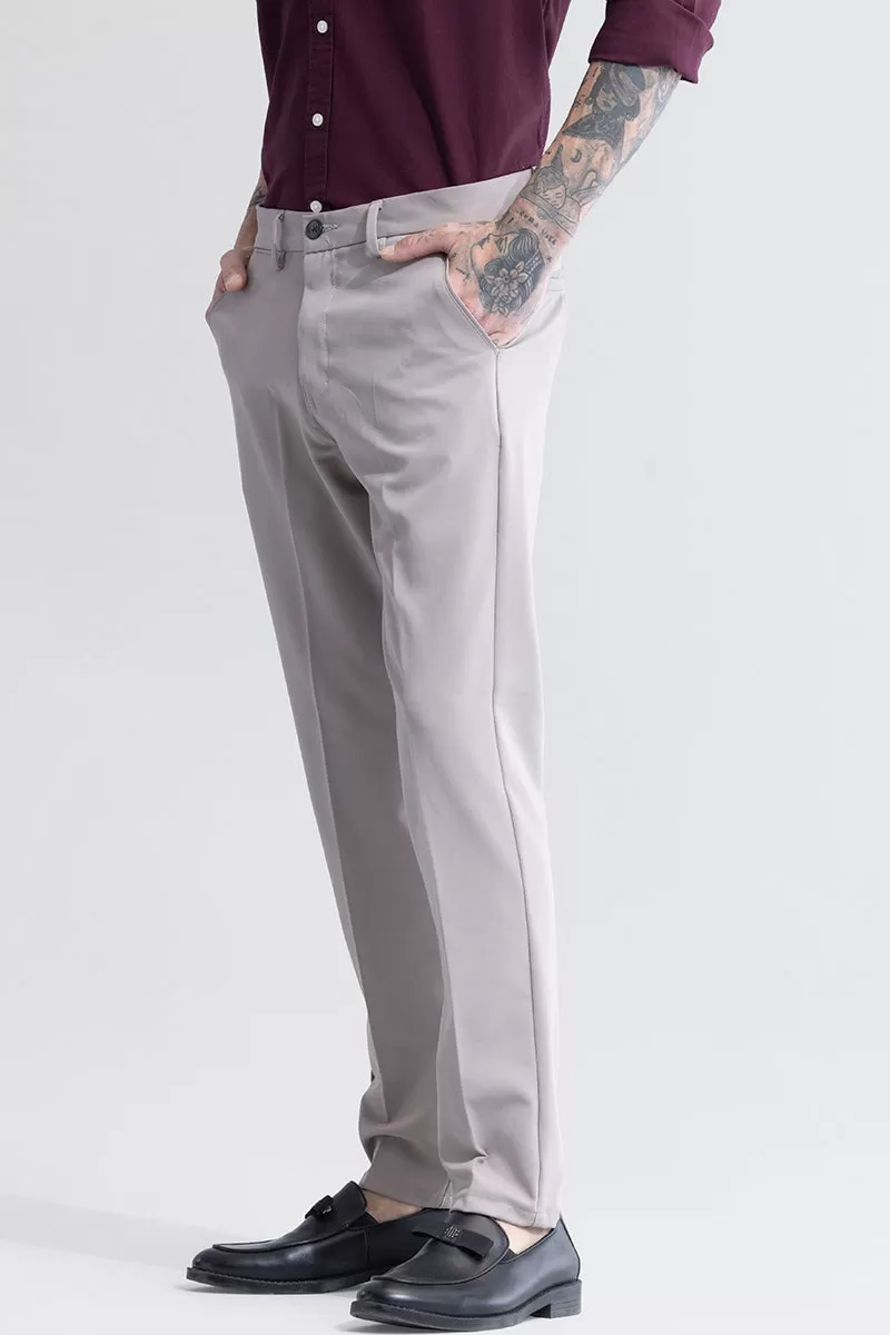 Octave Bone Grey Trousers