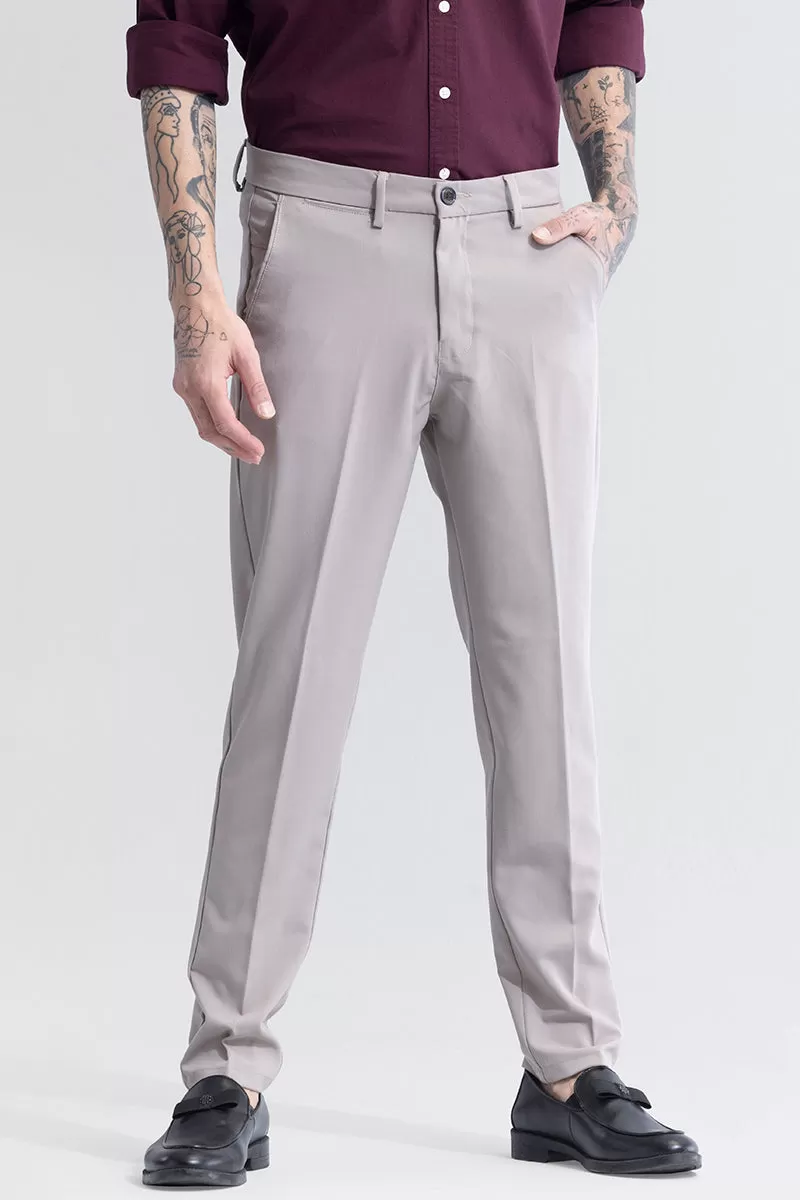 Octave Bone Grey Trousers