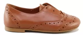 Papanatas Eli Roble Leather Slipon Laceless Oxford