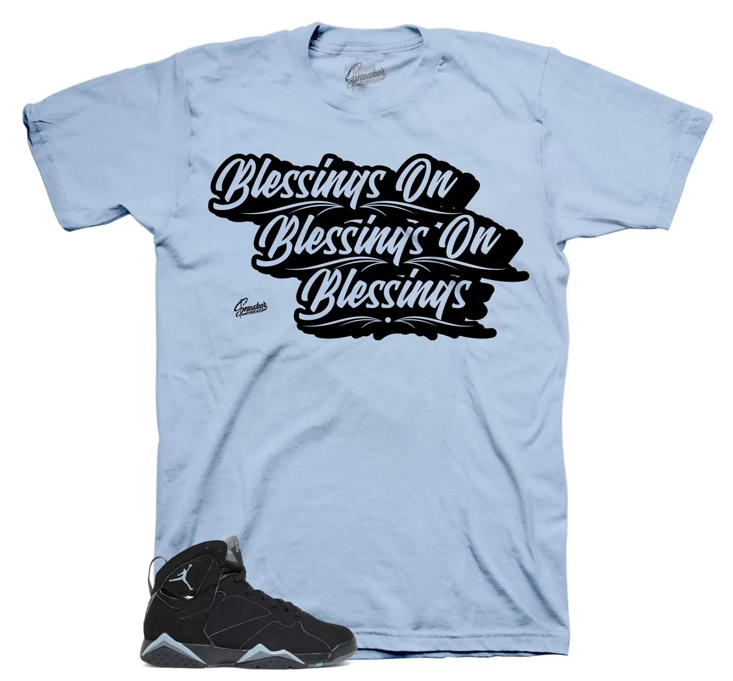 Retro 7 Chambray Blessings Shirt