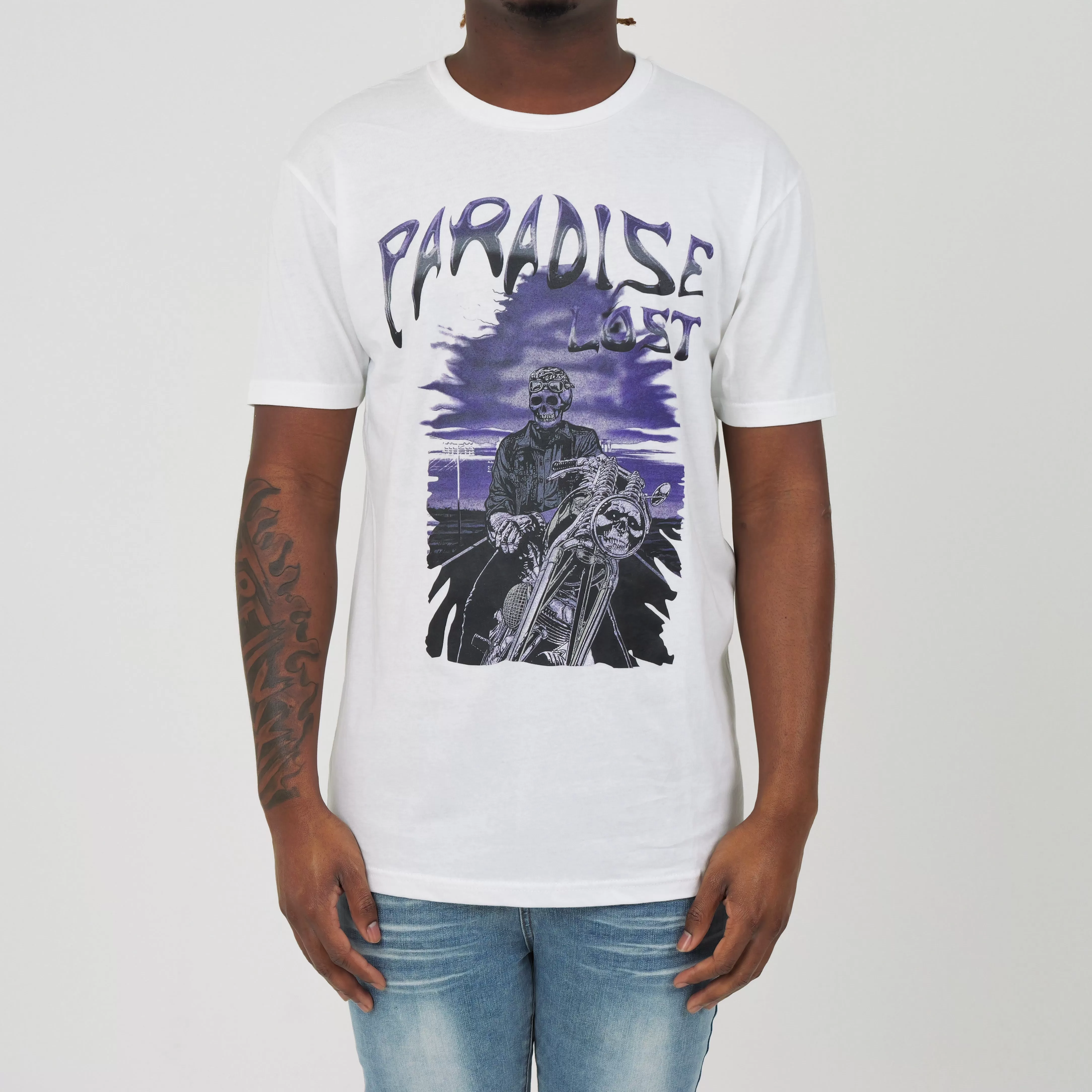 RIDERS PARADISE TEE WHITE