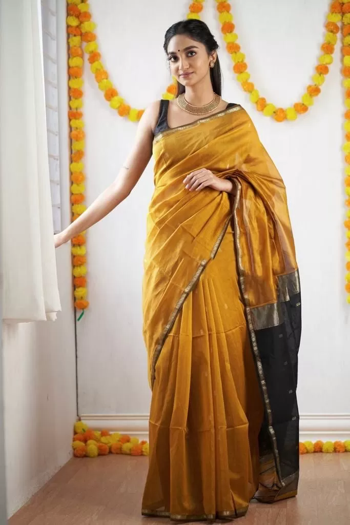 South Silk Cotton Ethnic Saree