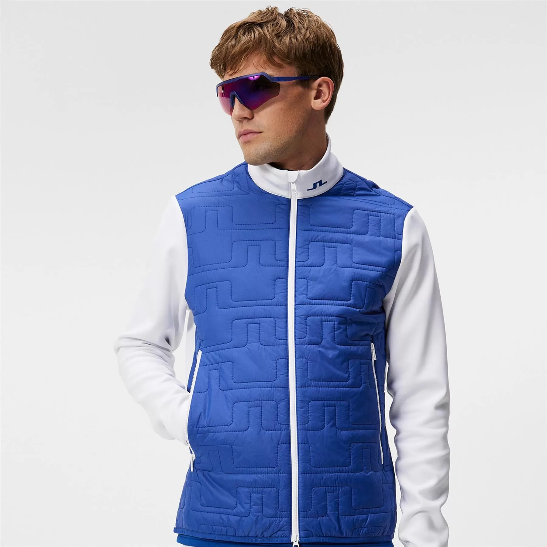 Stefano LX Mid Padded Hybrid Jacket Sodalite Blue - W23