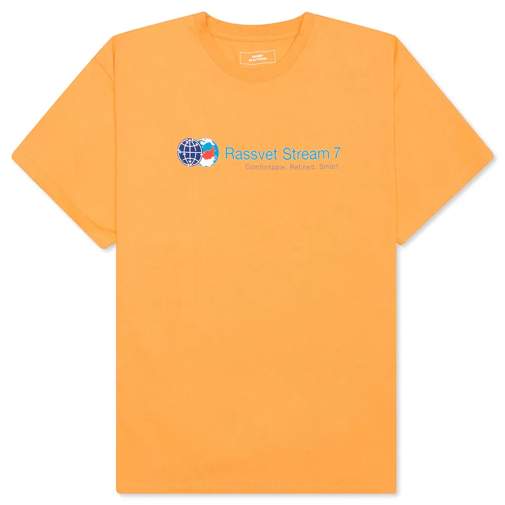 Stream 7 S/S Tee - Orange