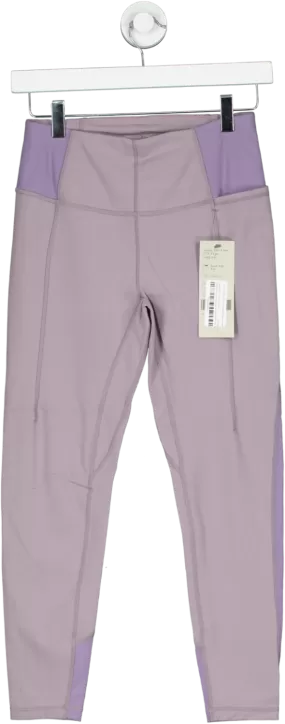 Sweaty Betty Super Soft Flow 7/8 Yoga Leggings Twilight Purple UK S