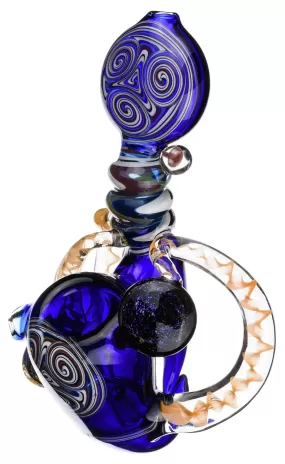 The Genie Glass Bubbler Hand Pipe