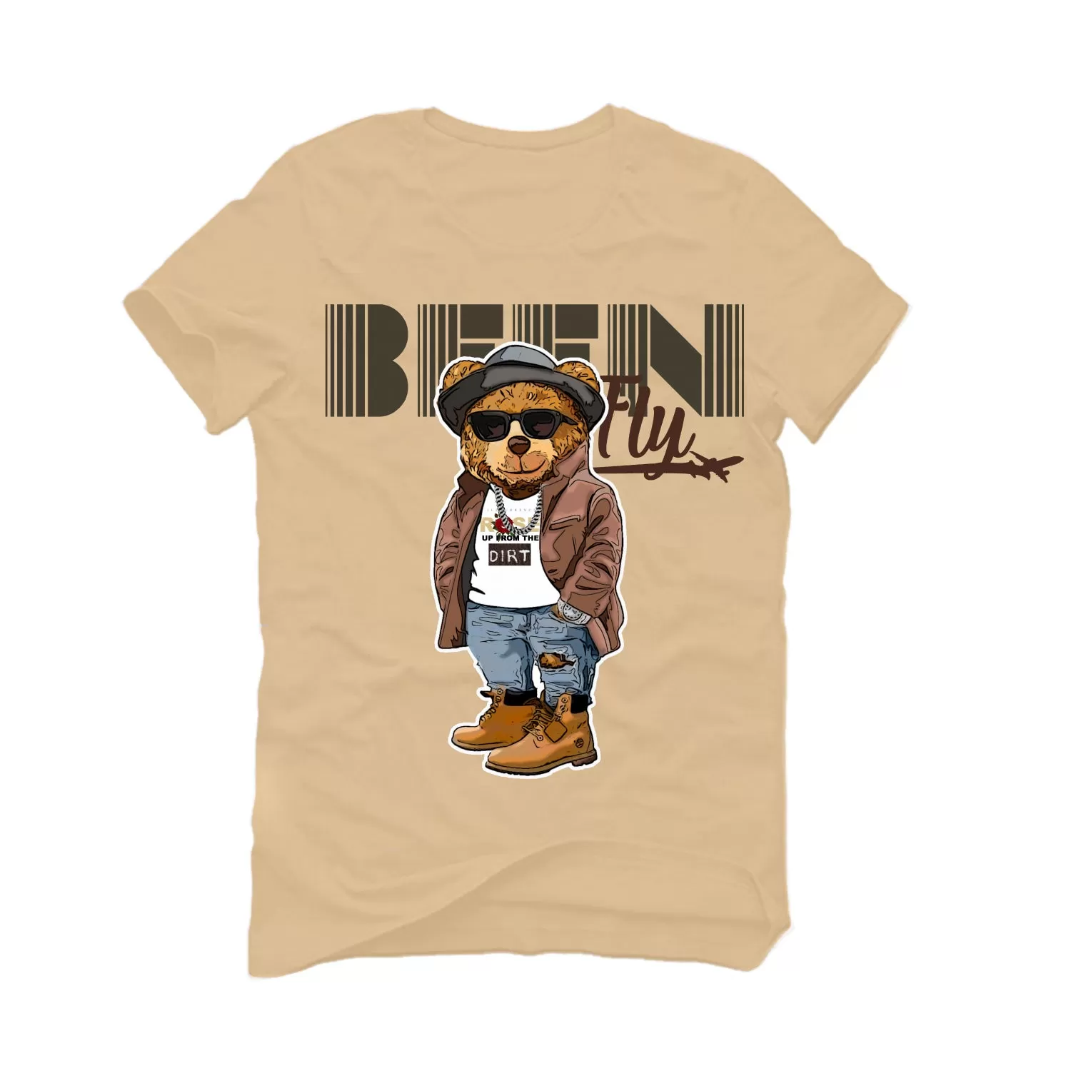 Timberland Tan T-Shirt (Been Fly)