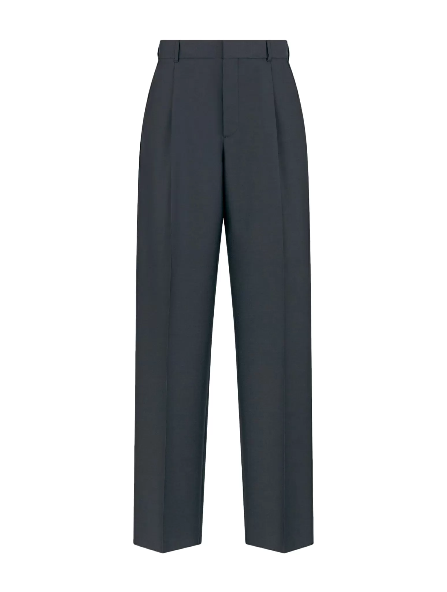 trousers with pleats