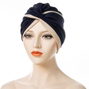 Turban Queen Montana (Navy blue)