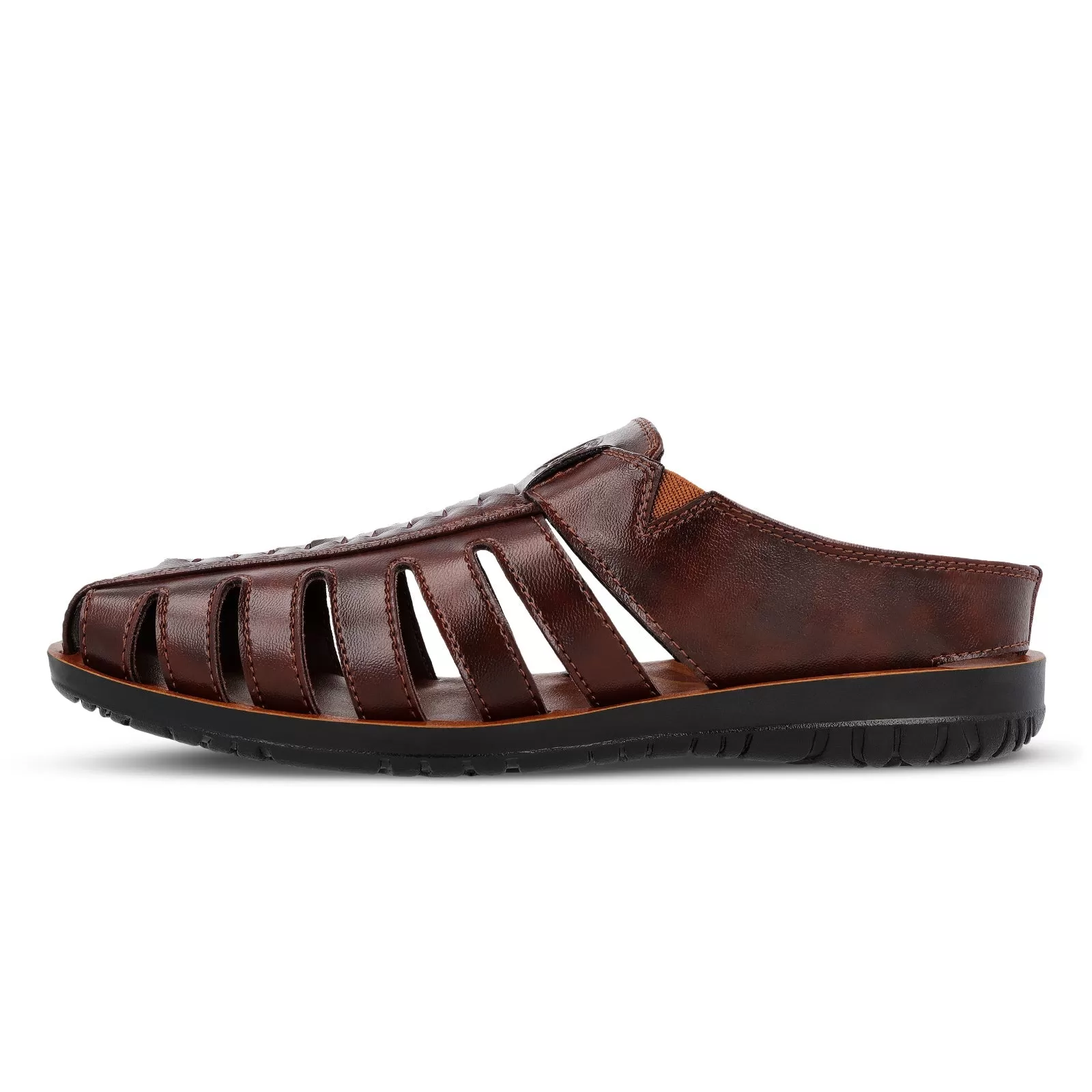 Walkaroo Men Sandal  - WG5474 Brown