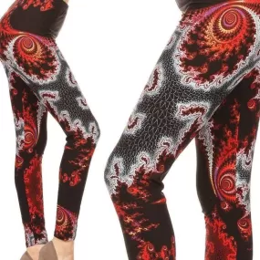 Wicked Soft Dragon Smoke OS Leggings