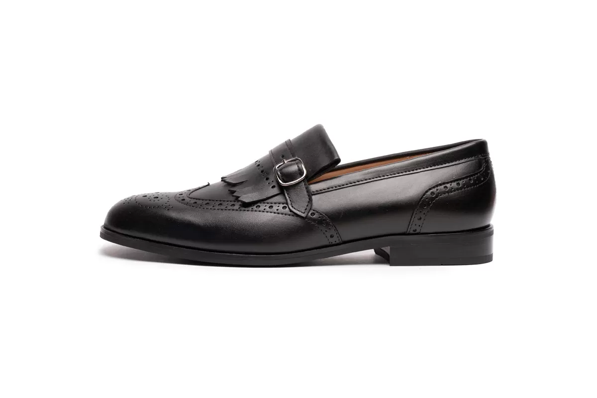 Wingcap Brogue Kiltie Loafer