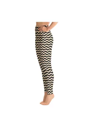 Zig Zag Zone Yoga Leggings