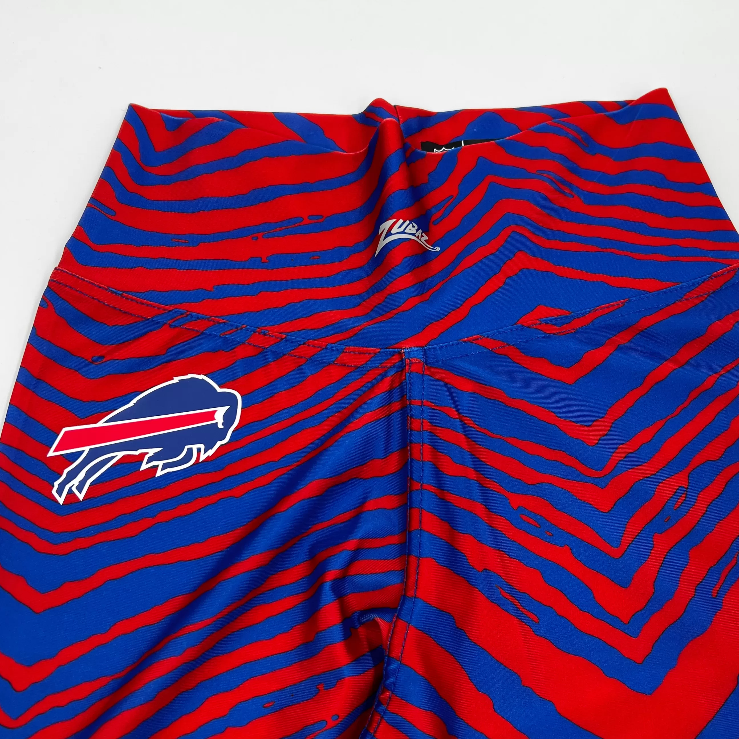 Zubaz Buffalo Bills Red & Blue Capri Leggings